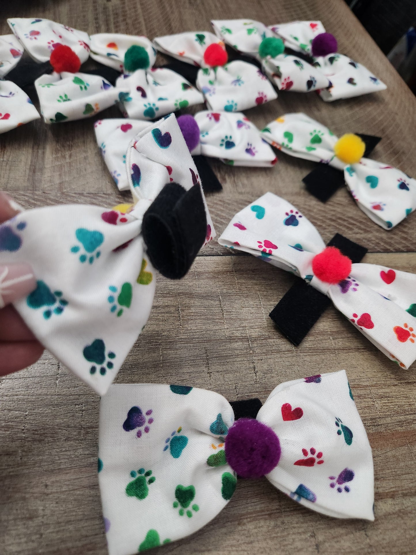 Dog bows for pet collars