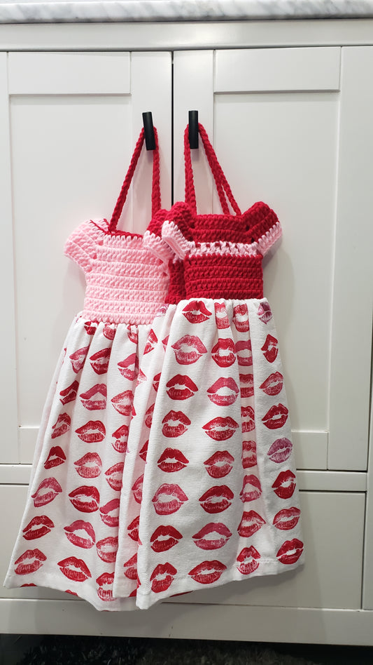 Valentines day Print Knitted Top Kitchen