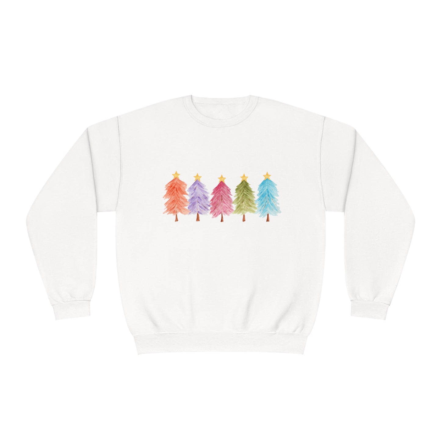 Colorful Trees NuBlend® Crewneck Sweatshirt