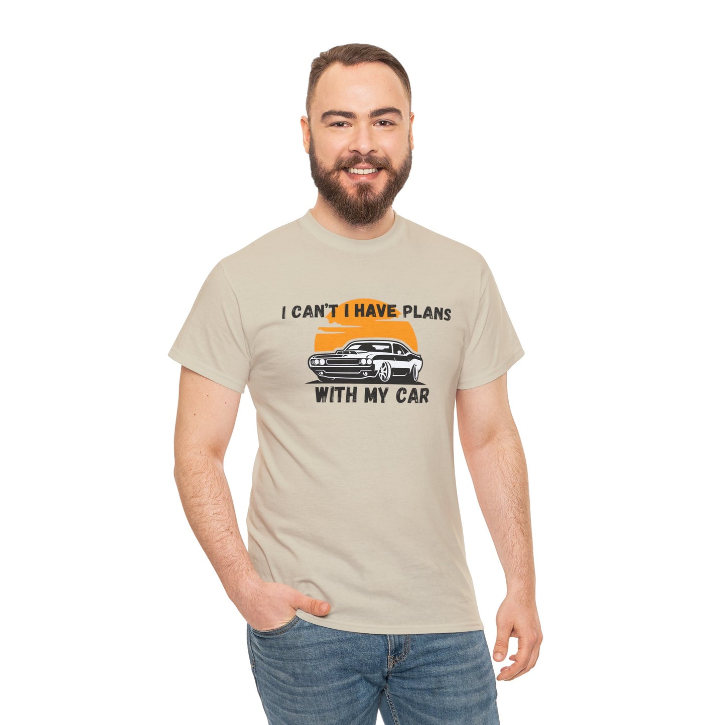 Plans With My Car Shirt for Car Guys