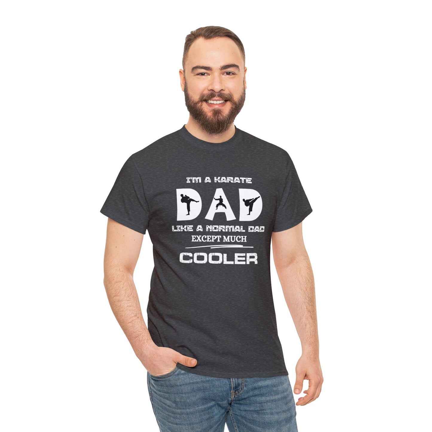 Karate Dad humor men's shirt