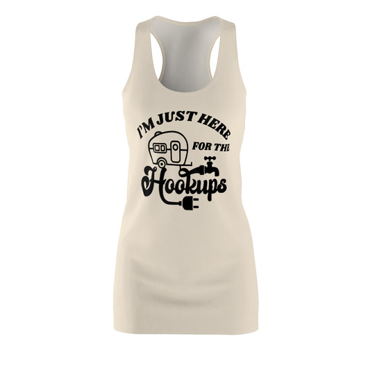 Hookups Women's Racerback Dress Sand