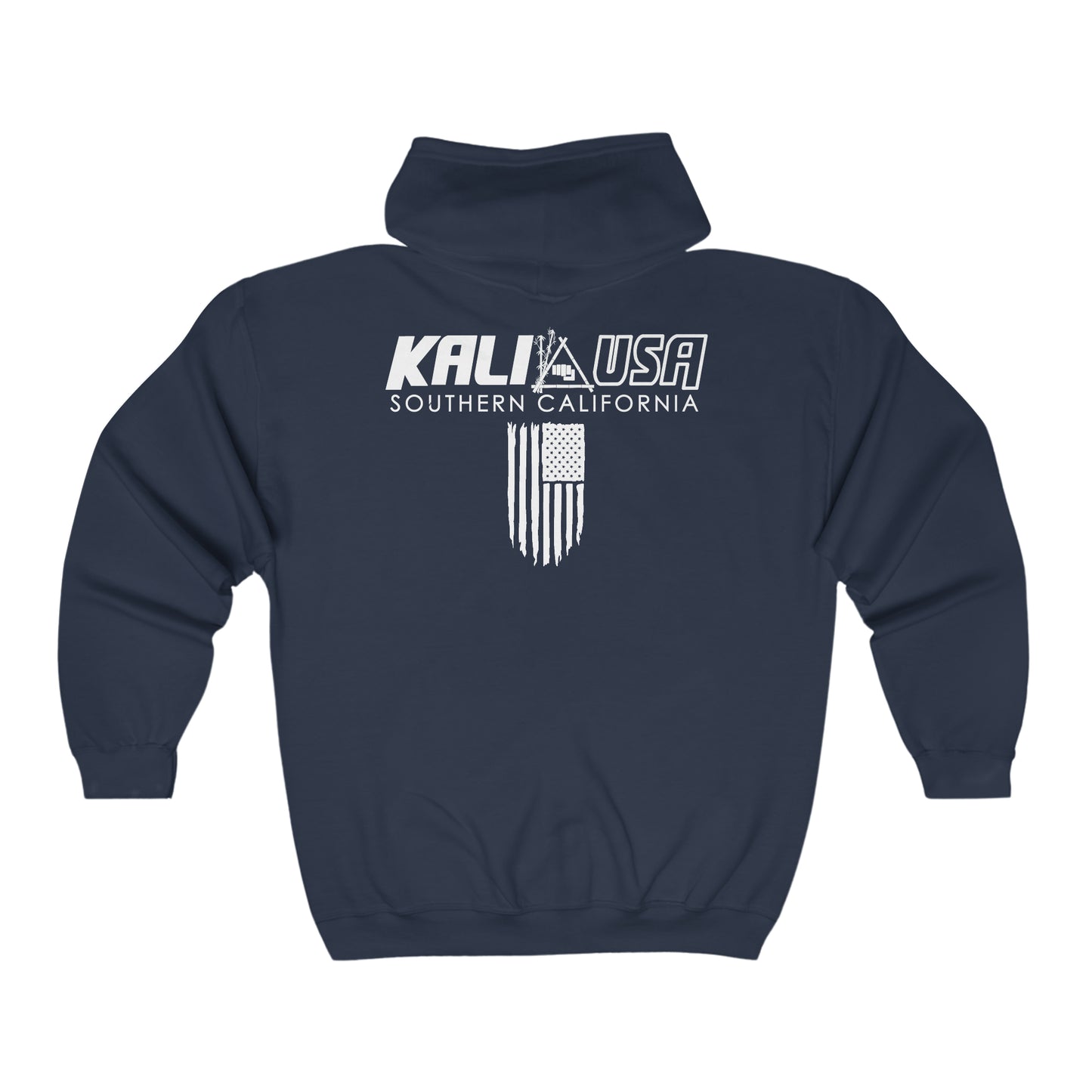 Kali USA Adult Unisex Zip Up Hoodie