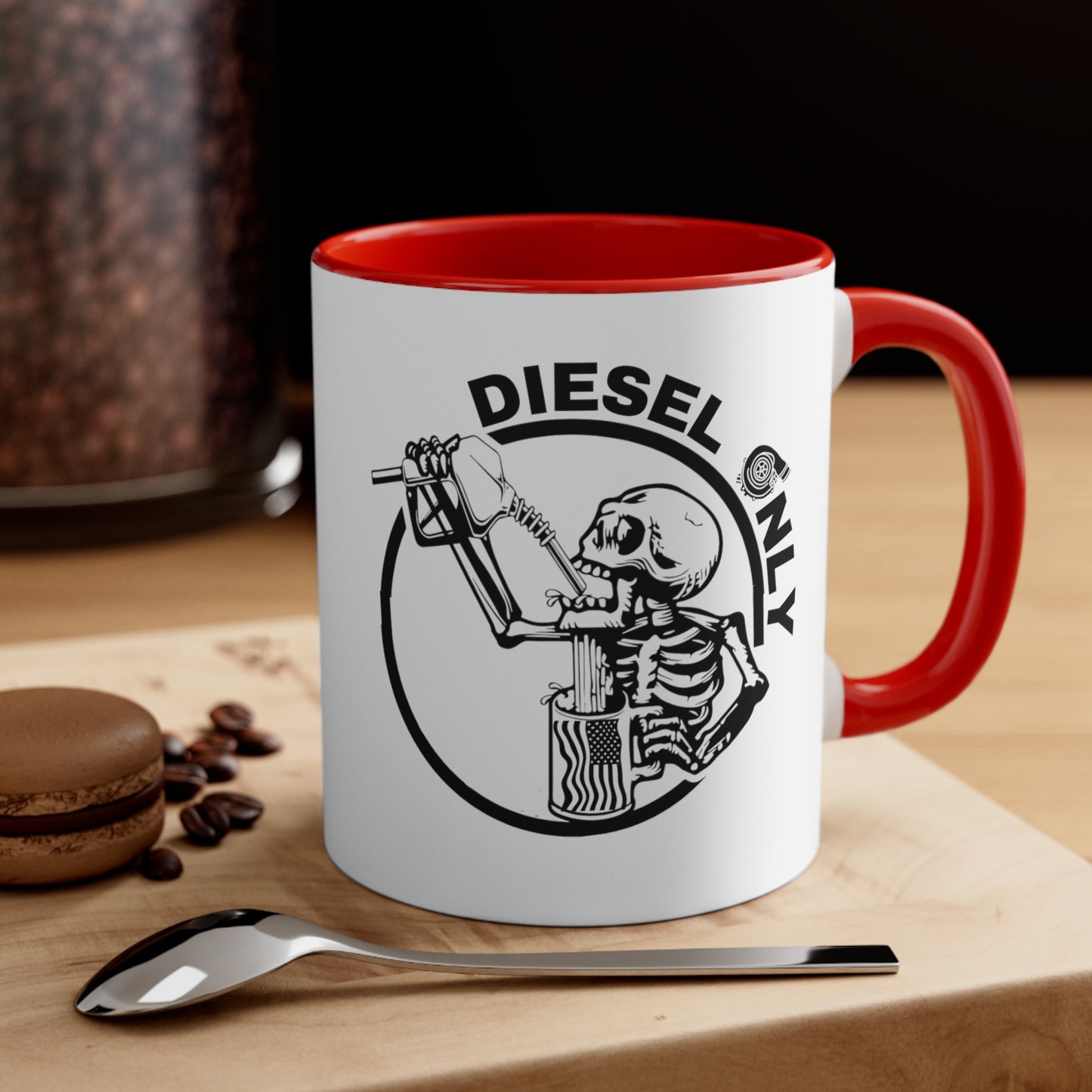 Diesel Only car humor coffee mug , 11oz