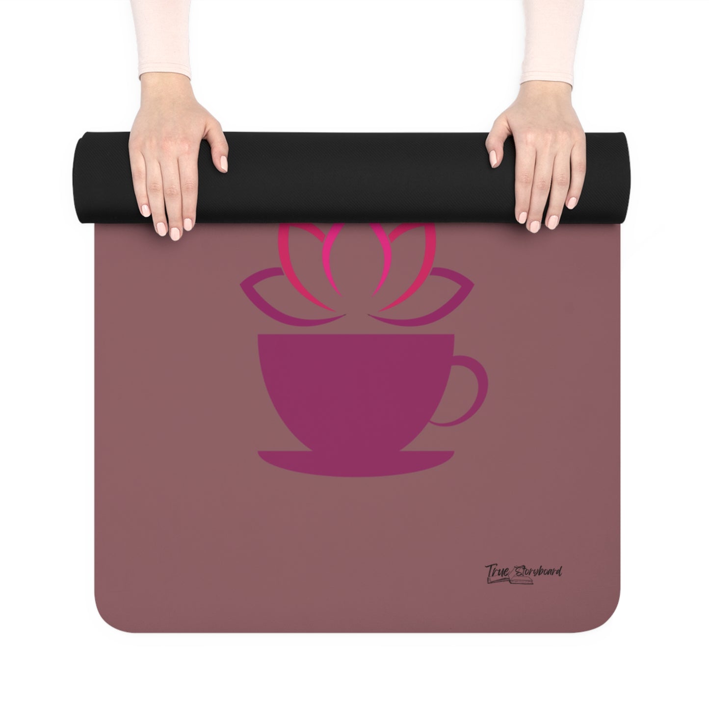 After this Coffee Rubber Yoga Mat