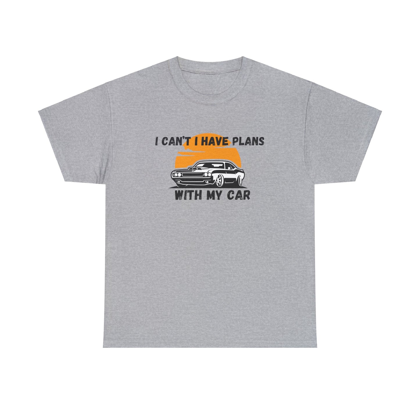 Plans With My Car Shirt for Car Guys