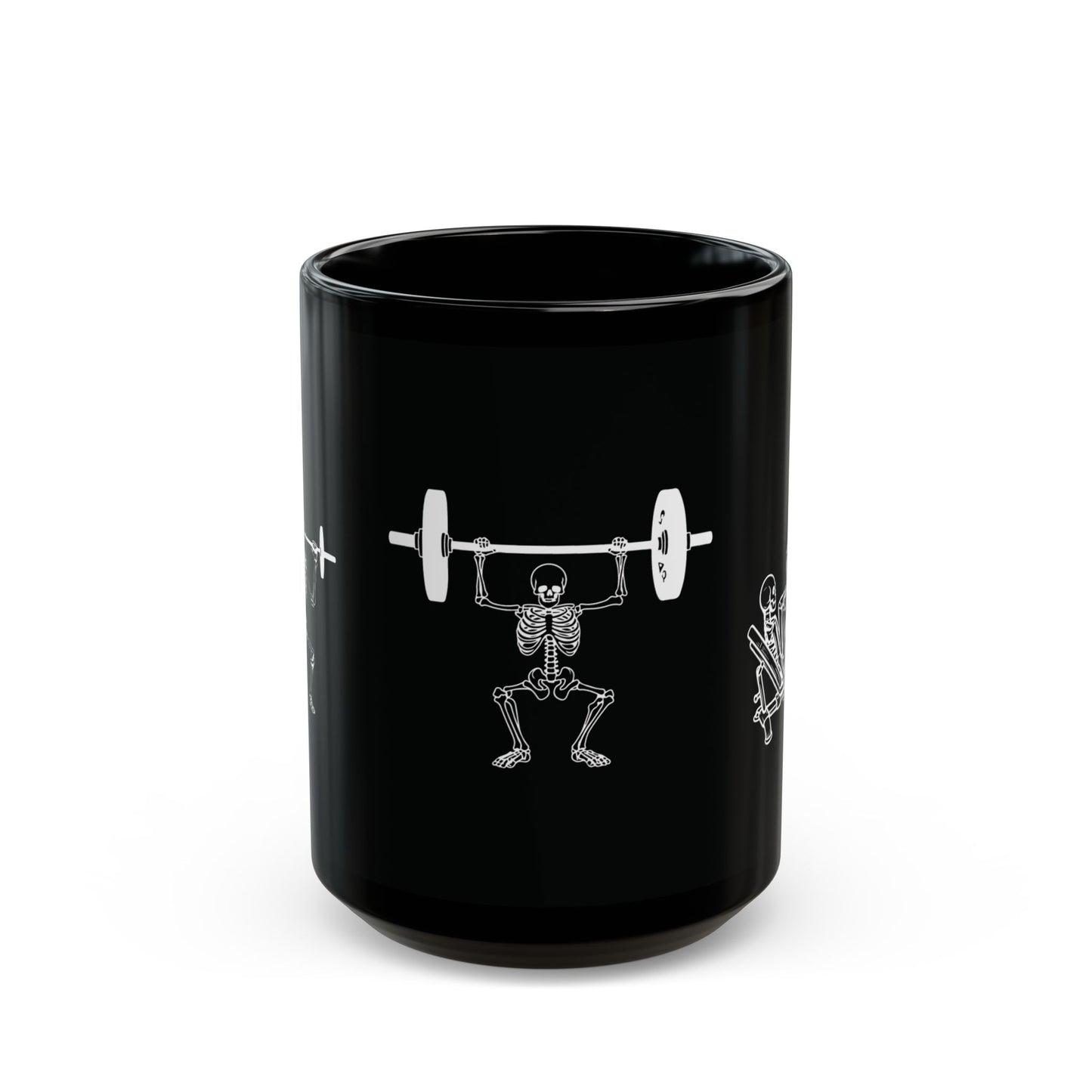 Skeleton Workout Mug