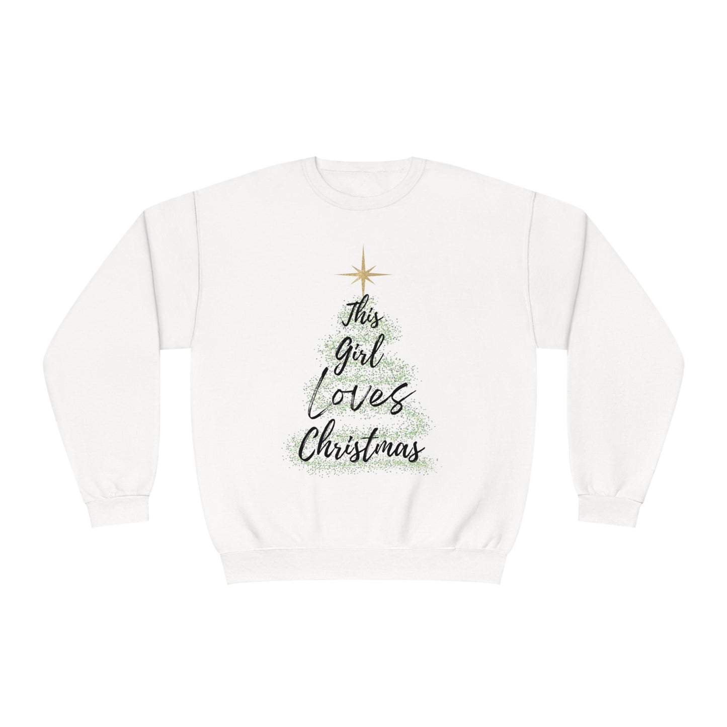 This Girl Loves Christmas NuBlend® Crewneck Sweatshirt