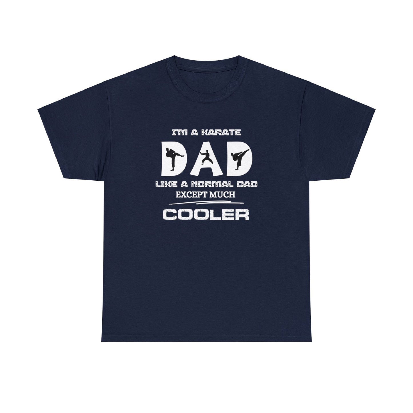 Karate Dad humor men's shirt