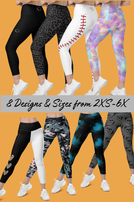 Full Print Leggings with pockets