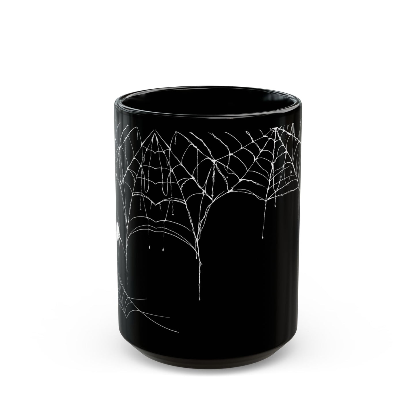 Spider Web Print Mug