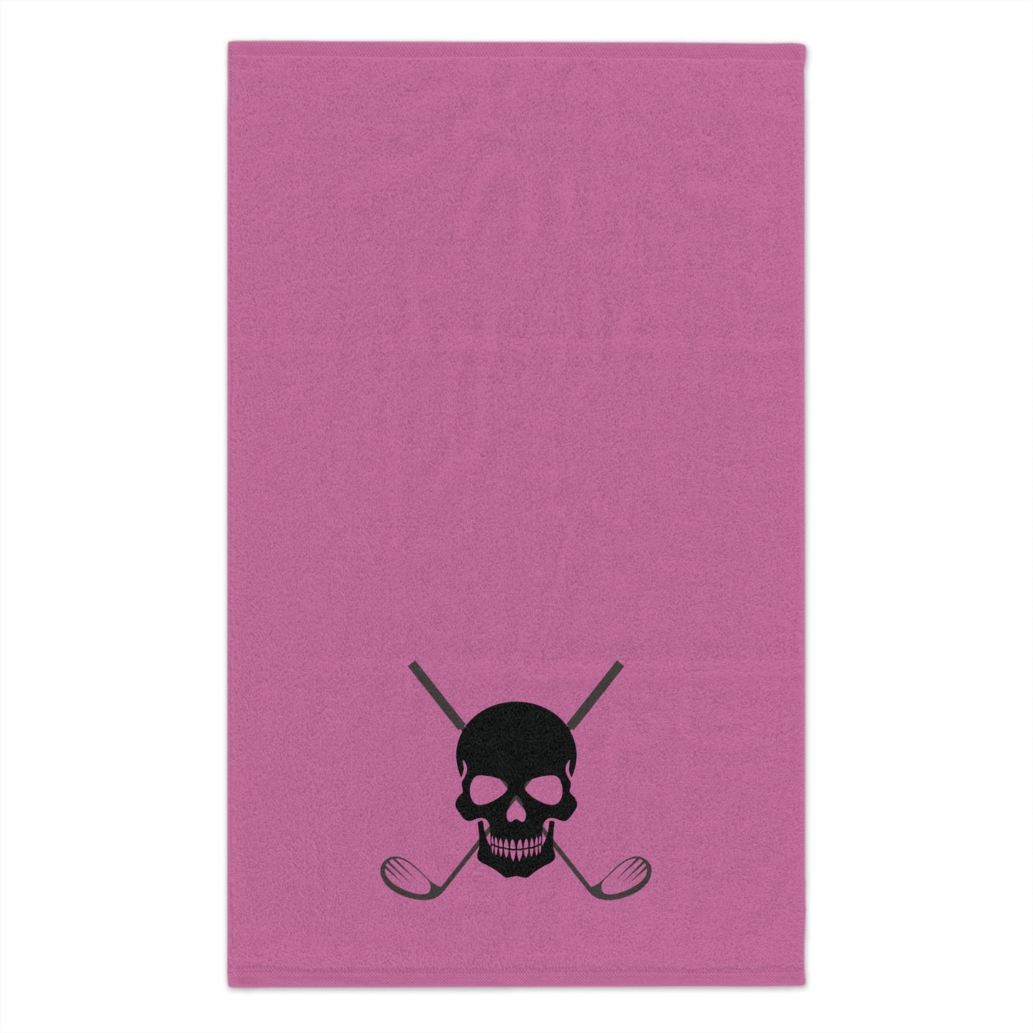 Grey Cross Skull Golf Rally Towel, 11x18