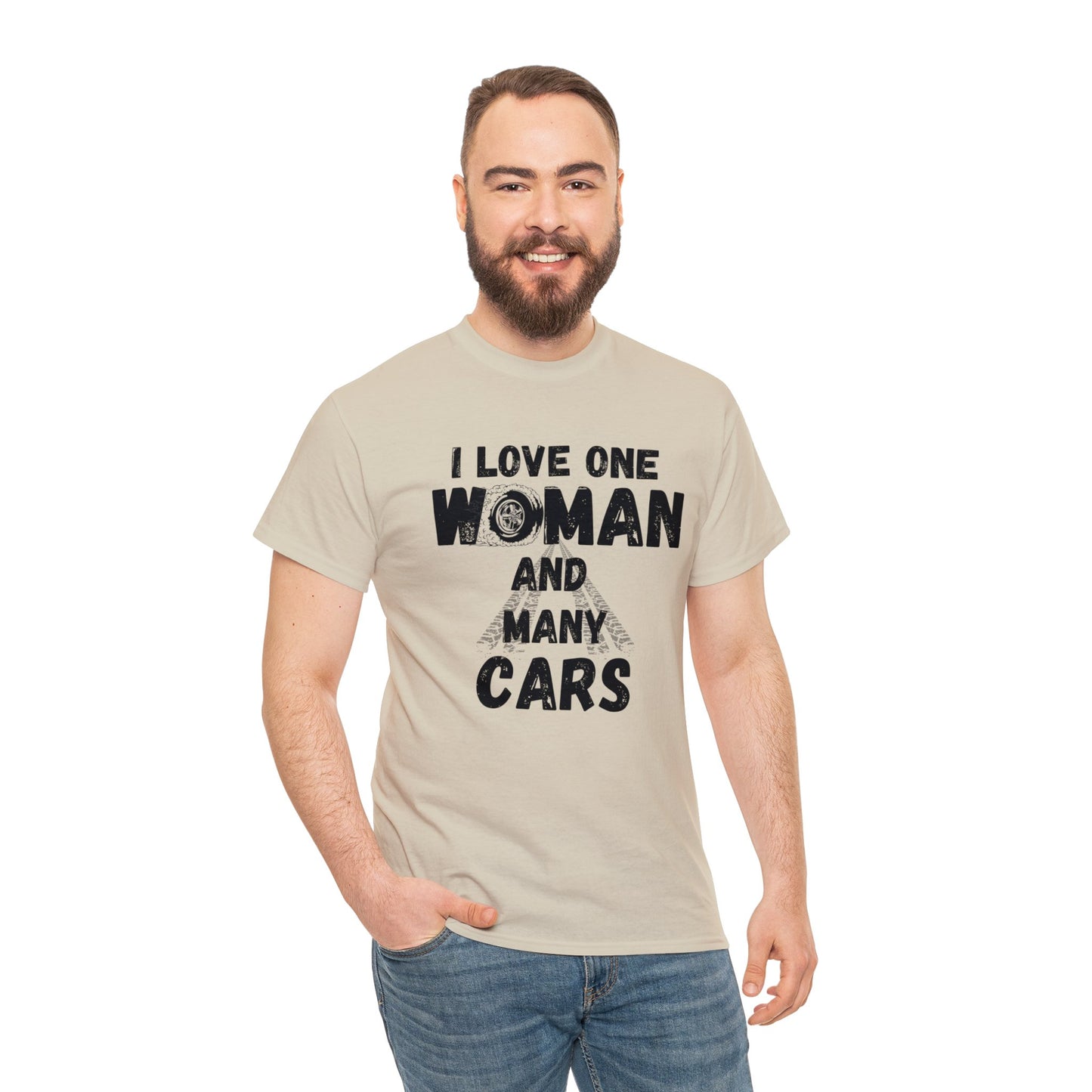 I love one women and Many Cars Shirt