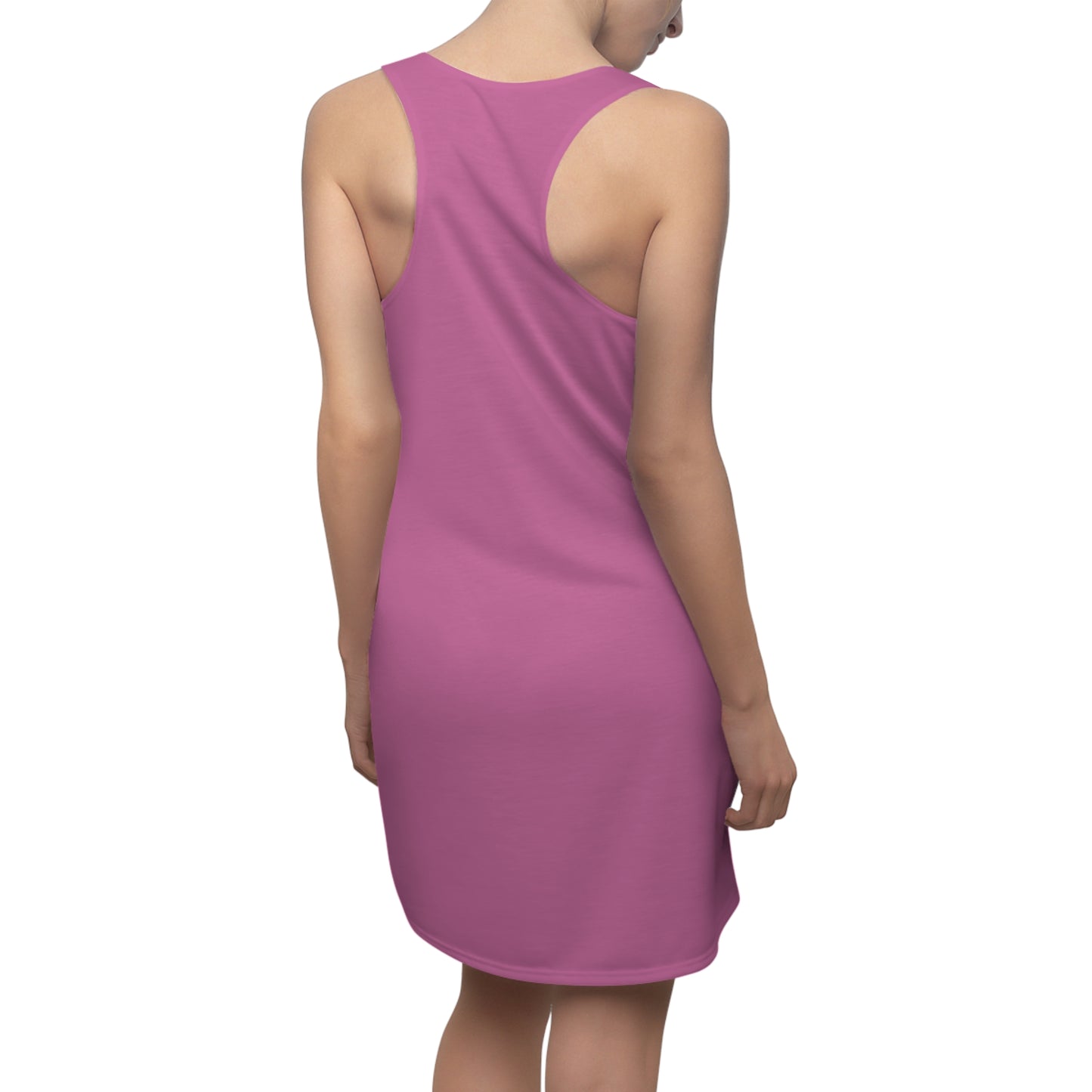 Sunshine & Tan Line Women's Racerback Dress  Pink