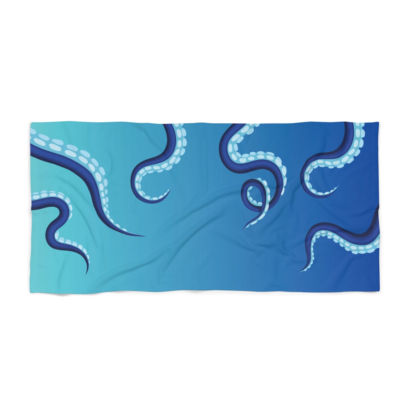 Blue Octopus Beach towel 30"x60"