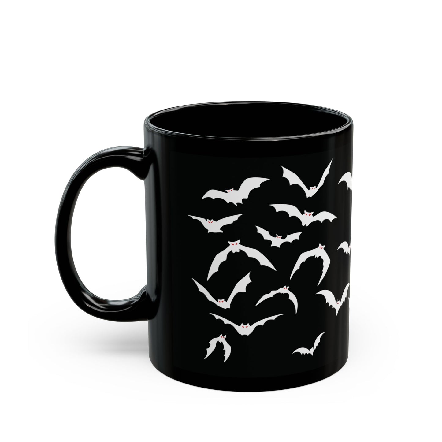 Bat Swarm Pattern Mug