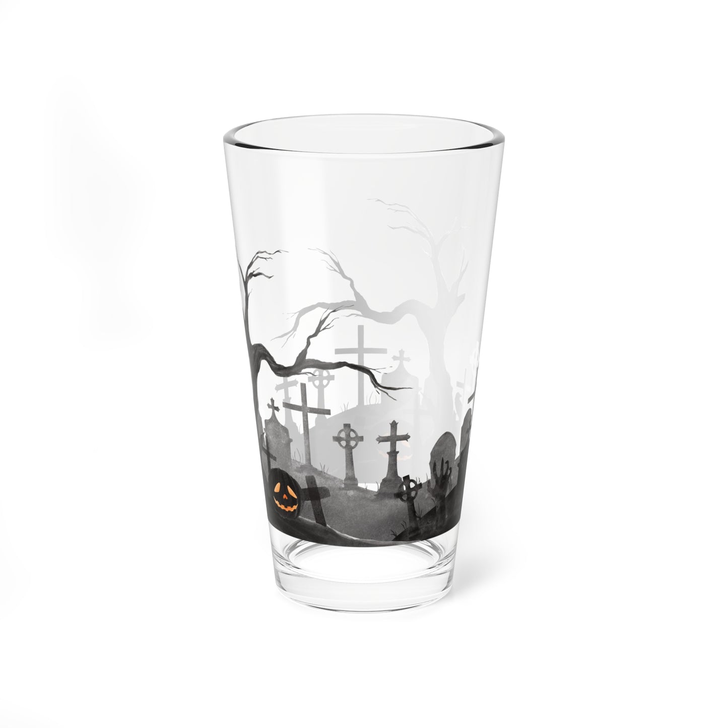 Halloween Theme Mixing Glass, 16oz