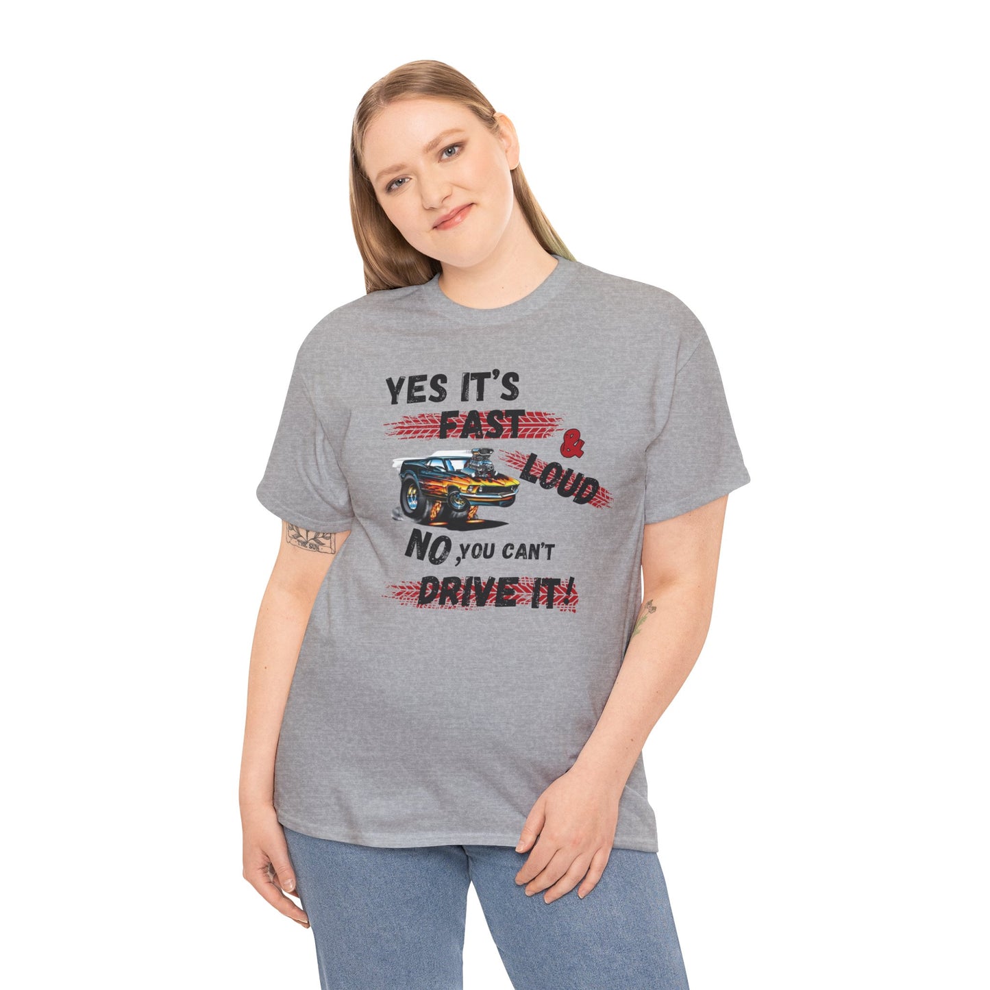 Yes It's Fast Car Guy Shirt