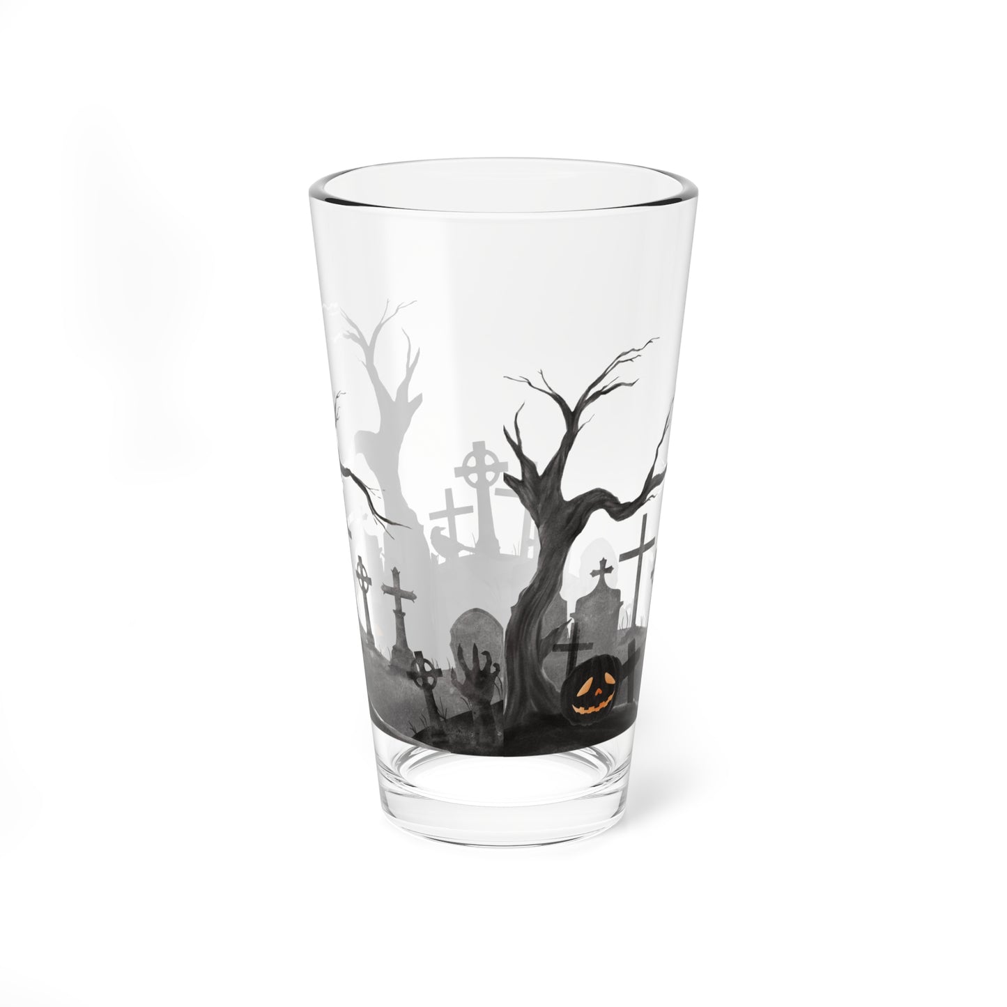 Halloween Theme Mixing Glass, 16oz