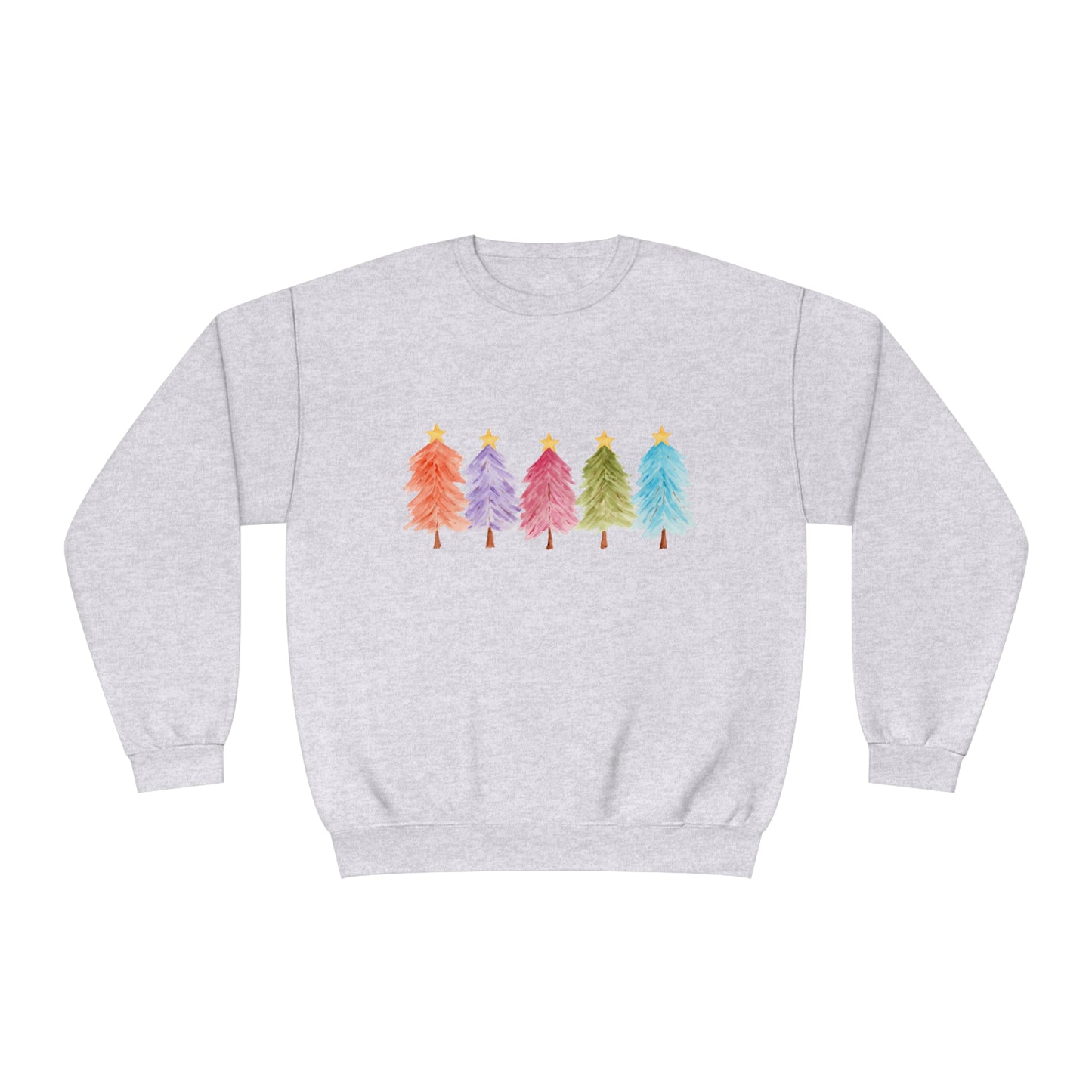 Colorful Trees NuBlend® Crewneck Sweatshirt