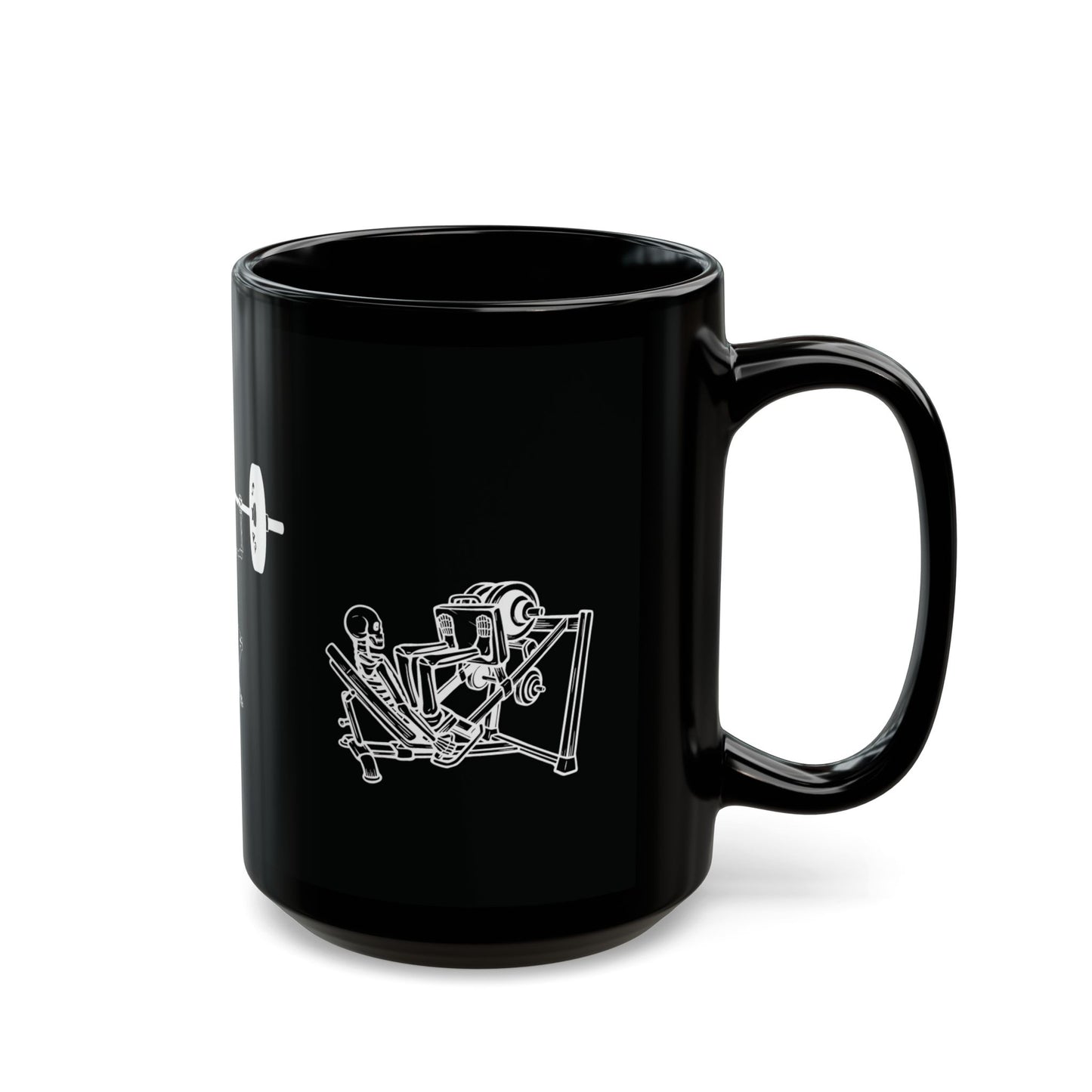 Skeleton Workout Mug