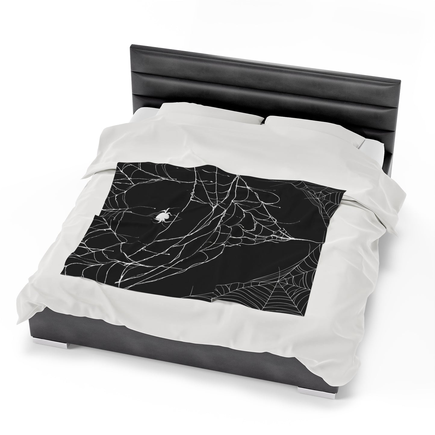 Spider Web Blanket Halloween Plush Blanket