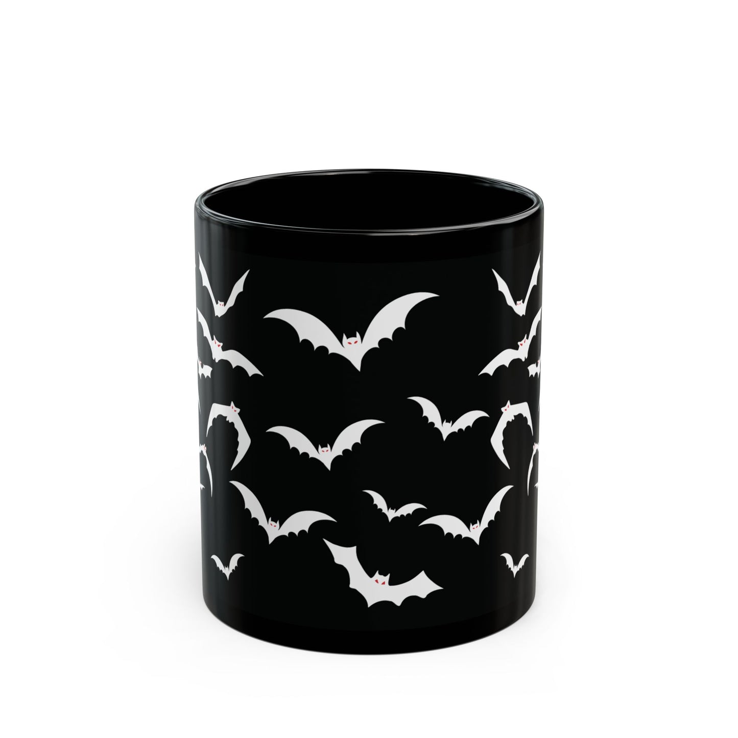 Bat Swarm Pattern Mug