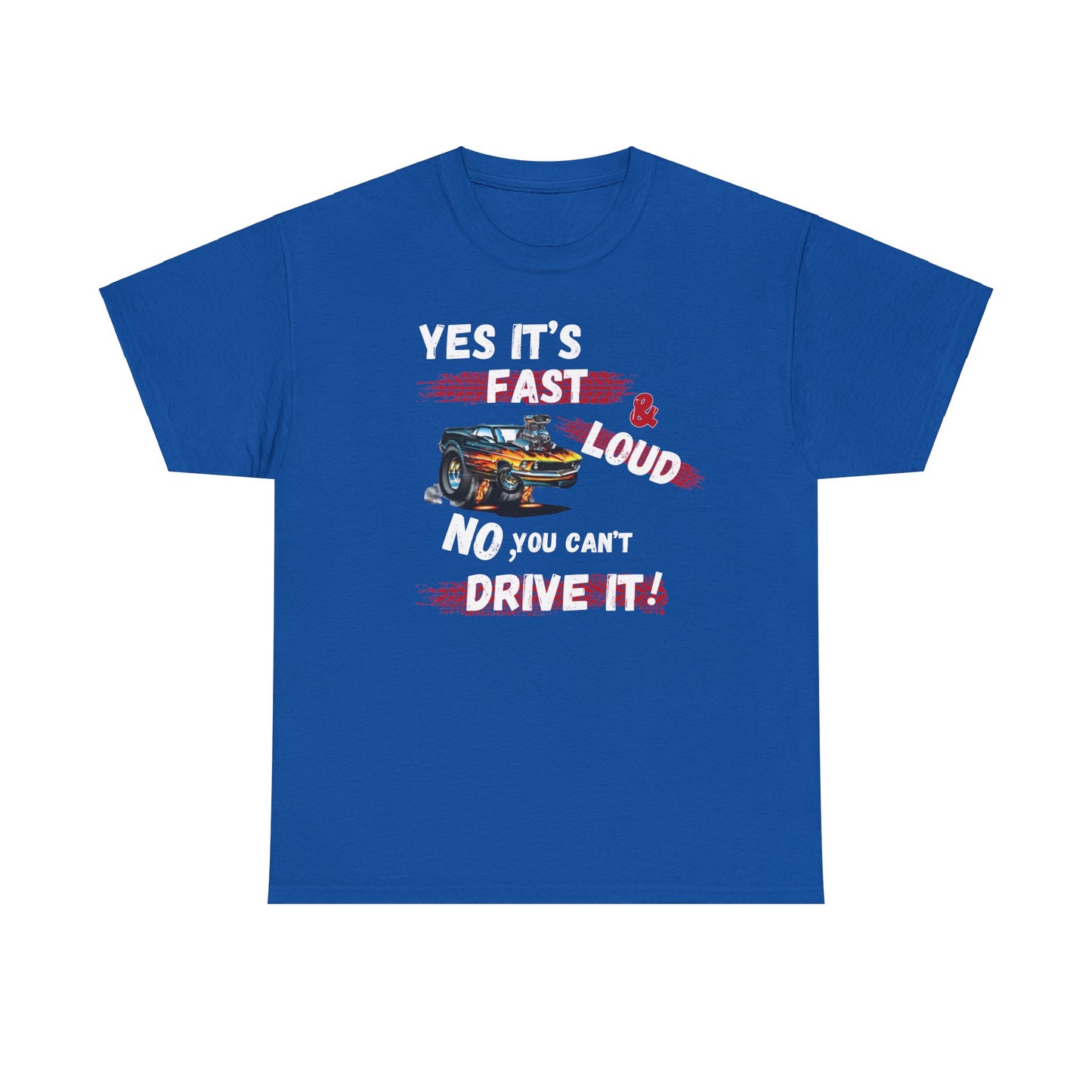 Yes It's Fast Car Guy Shirt