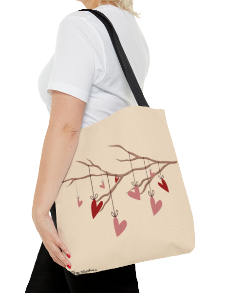 Valentine Canvas Tote Bag