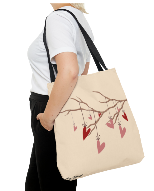 Valentine Canvas Tote Bag