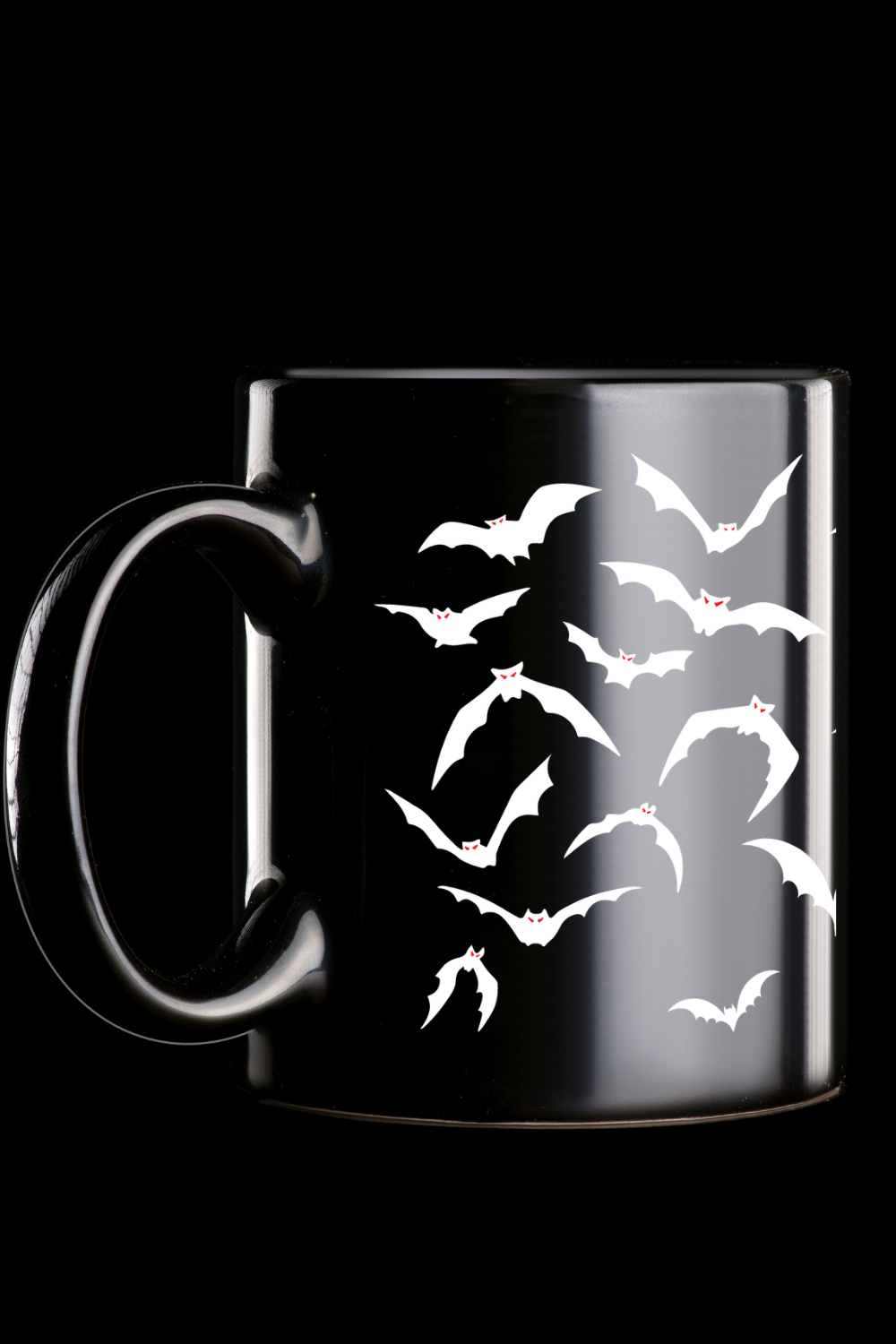 Bat Swarm Pattern Mug