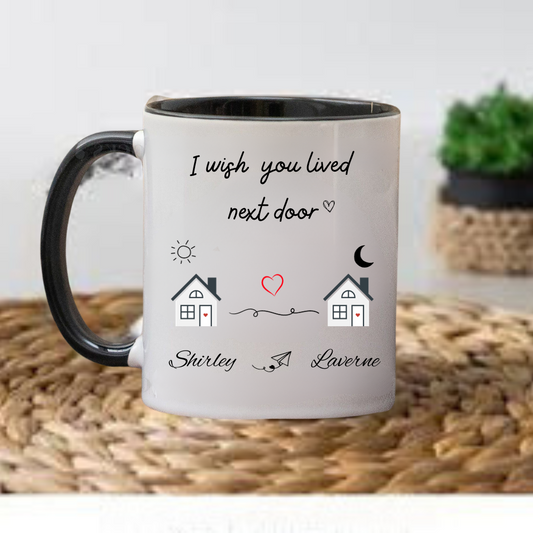 Best Friend 11oz Accent Mug