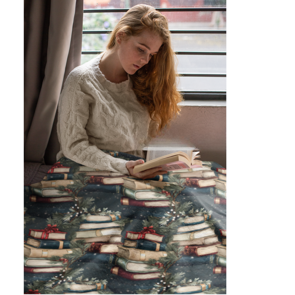 Books Velveteen Plush Blanket