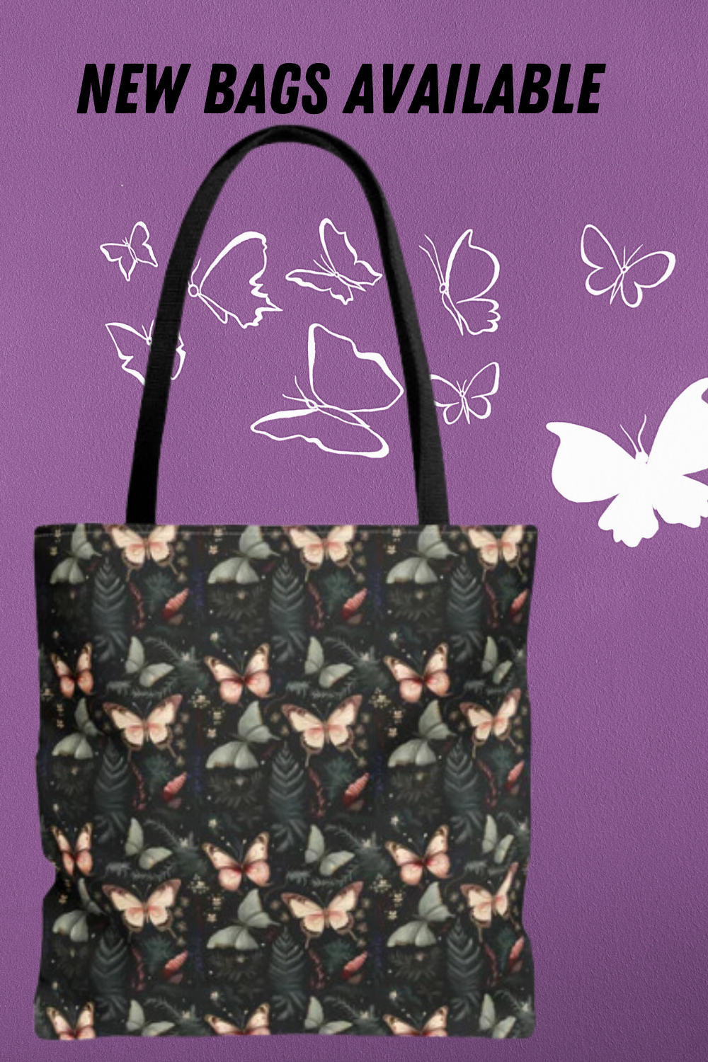 Butterfly Tote Bag