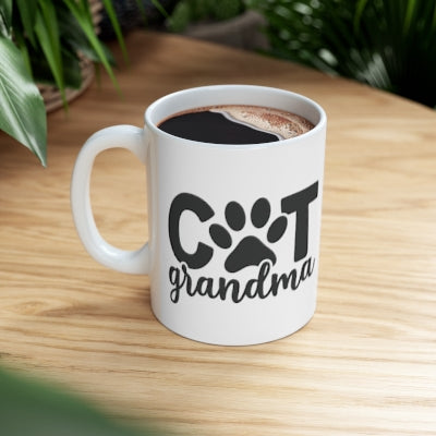 Cat Mama Humor mug 11oz