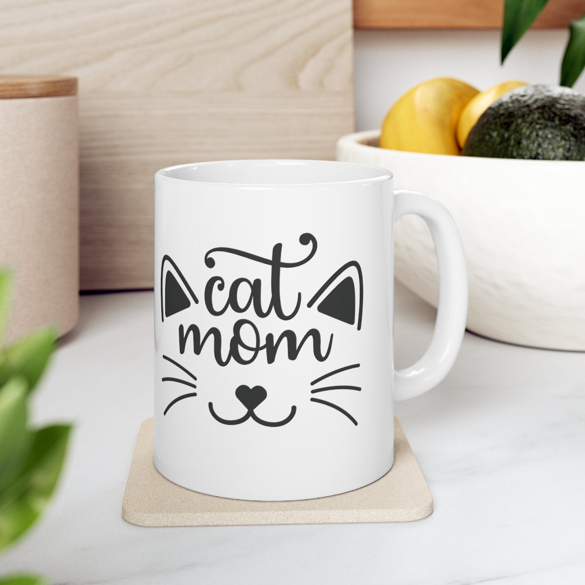 Cat Mama Humor mug 11oz