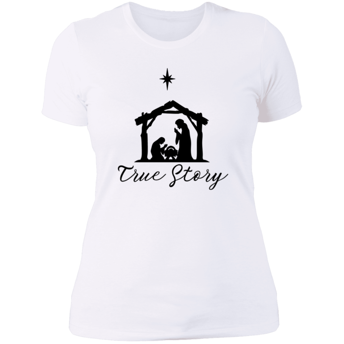 True Story Ladies' Boyfriend T-Shirt