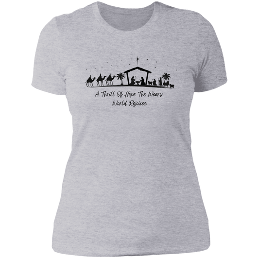 World Rejoice Ladies' Boyfriend T-Shirt