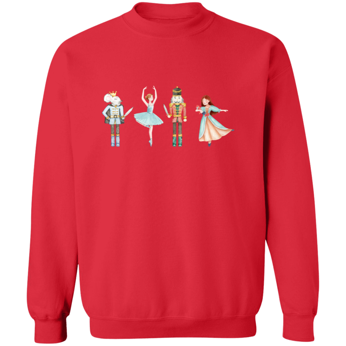 Nutcracker Crewneck Pullover Sweatshirt