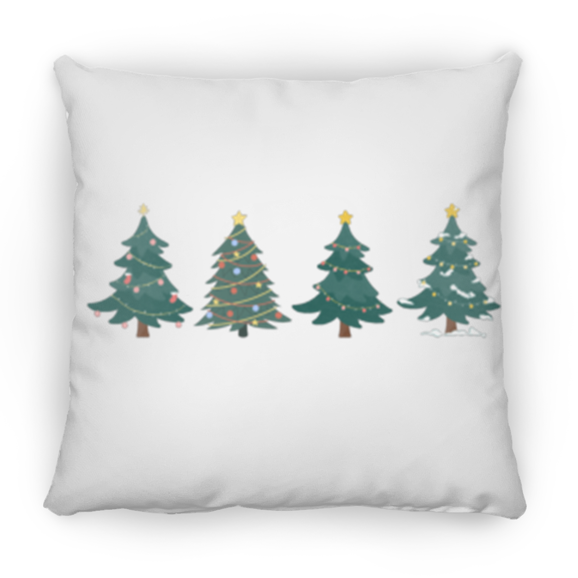 Fours Trees Medium Square Pillow