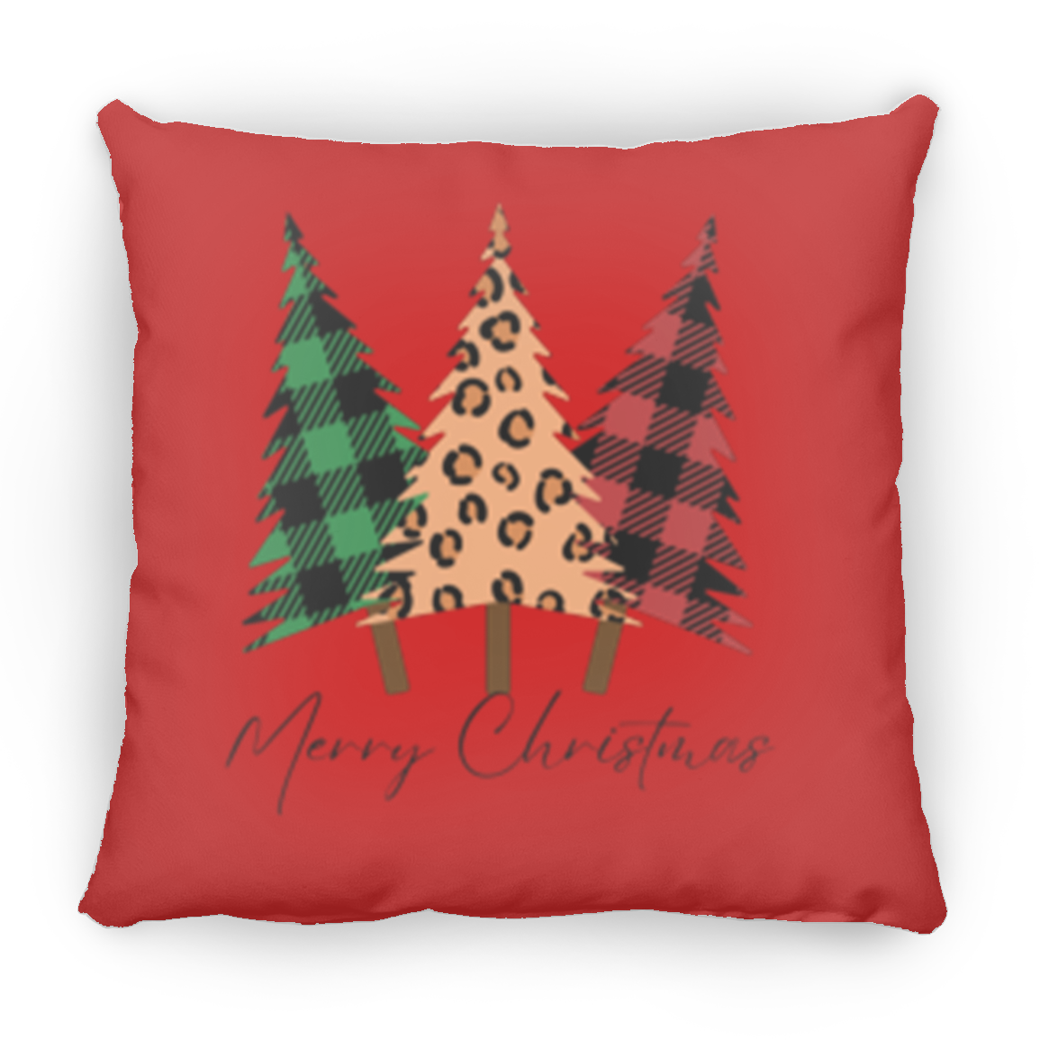 Three Tree Medium Square Pillow