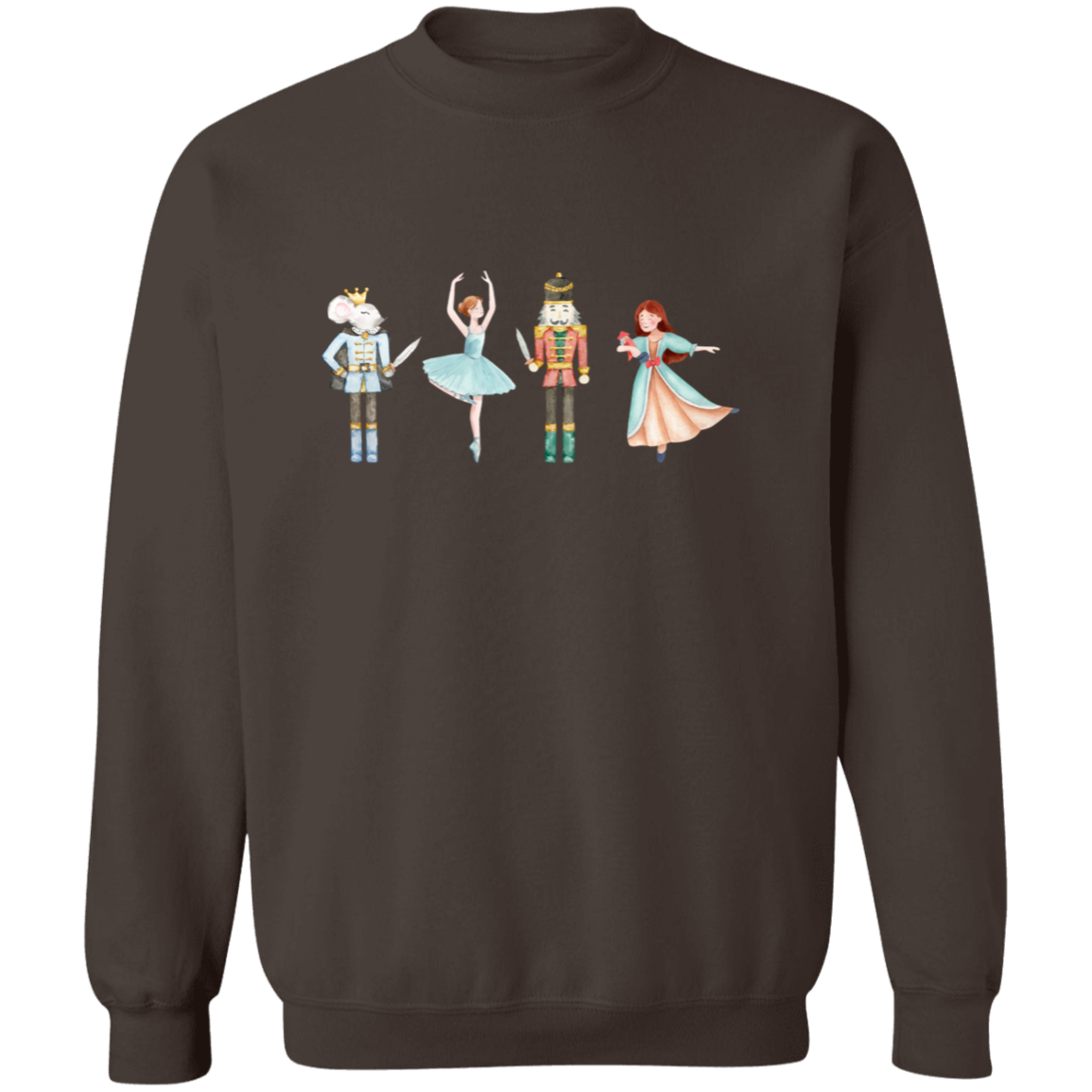 Nutcracker Crewneck Pullover Sweatshirt