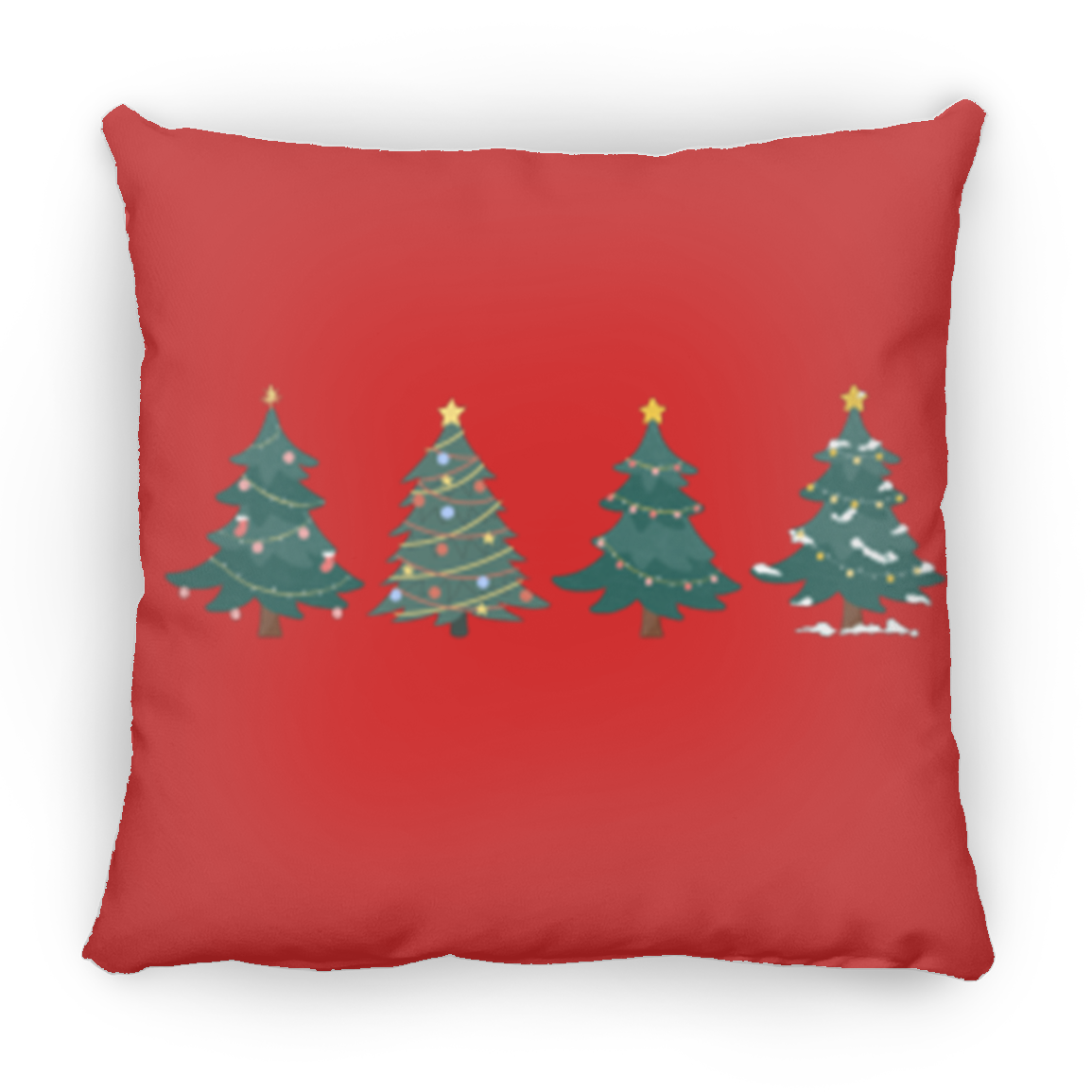 Fours Trees Medium Square Pillow