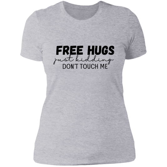 Free Hugs Ladies' Boyfriend T-Shirt