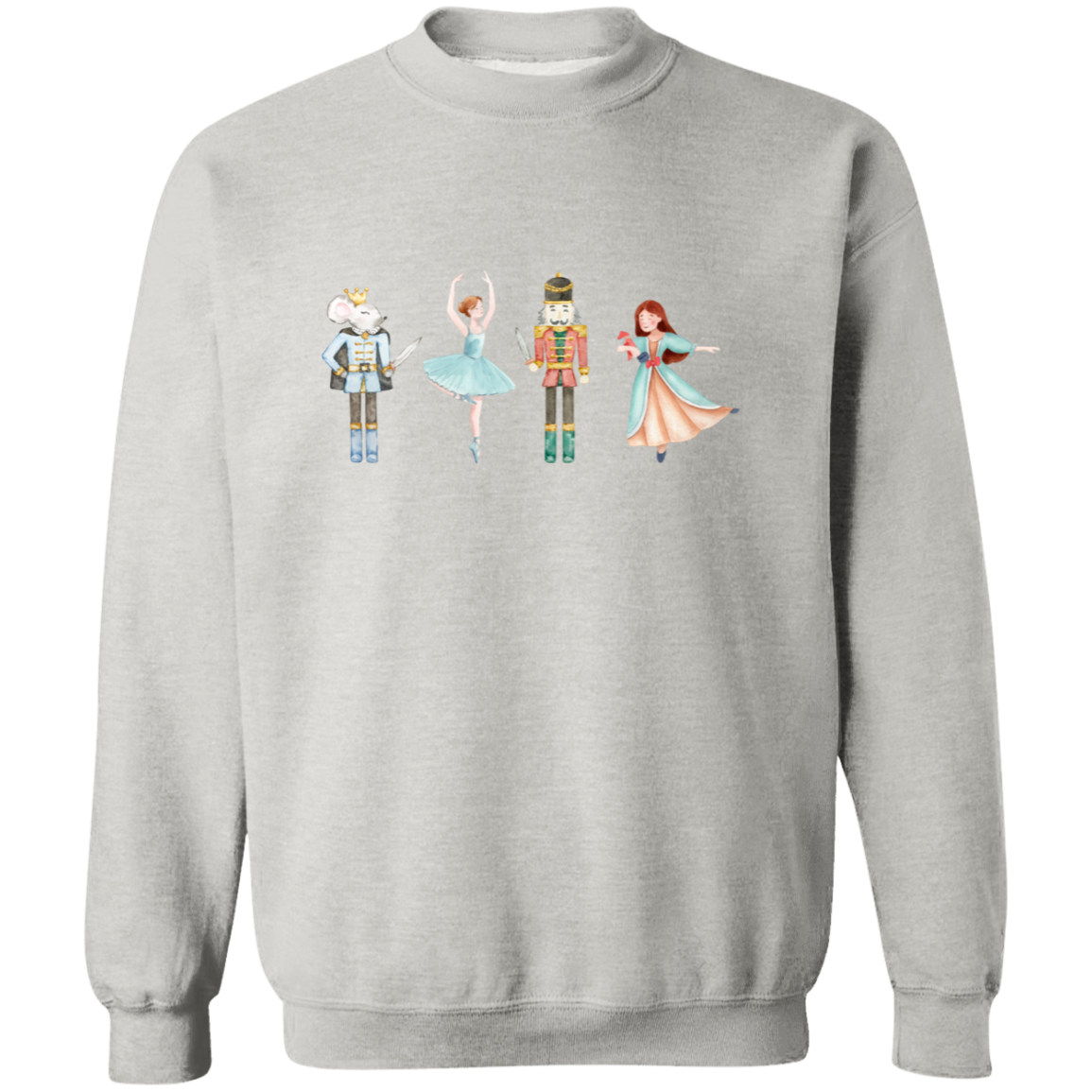 Nutcracker Crewneck Pullover Sweatshirt