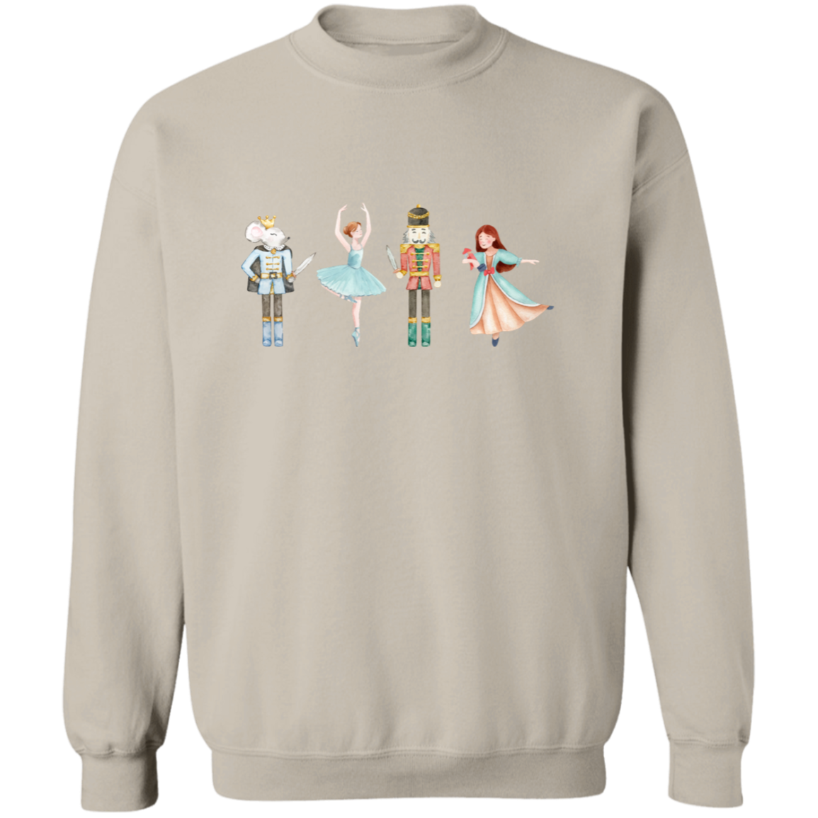 Nutcracker Crewneck Pullover Sweatshirt