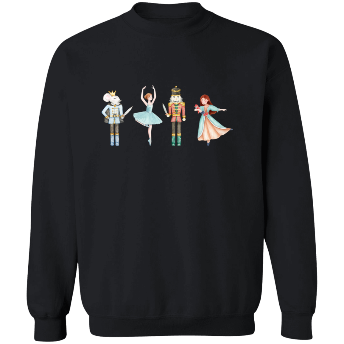 Nutcracker Crewneck Pullover Sweatshirt