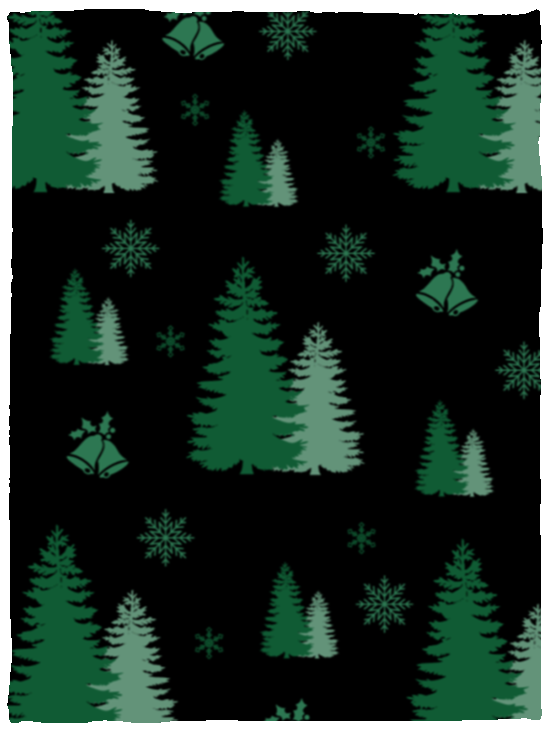 Pine Cozy Plush Fleece Blanket - 30x40 (Baby Blanket)