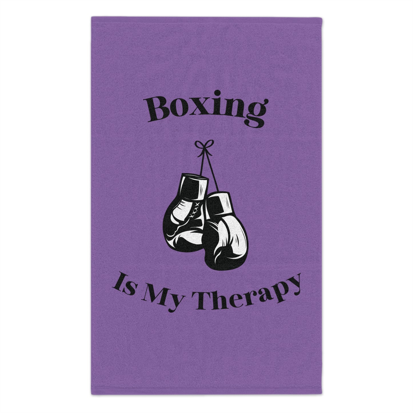 Boxing is my Therapy Gym Towel Rally Towel, 11x18 Boxing Gym Training towel