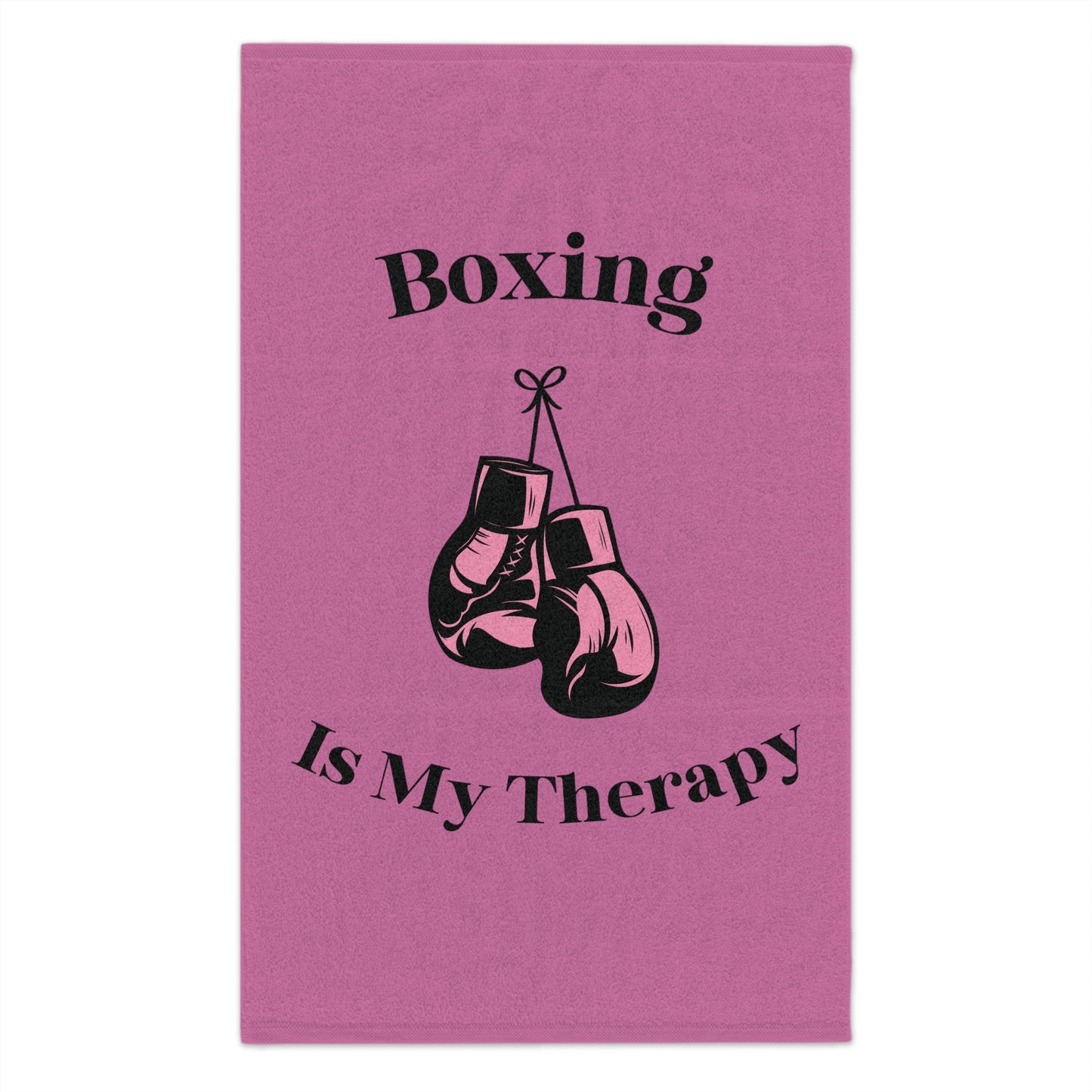 Boxing is my Therapy Gym Towel Rally Towel, 11x18 Boxing Gym Training towel